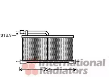 Теплообменник VAN WEZEL 03006296