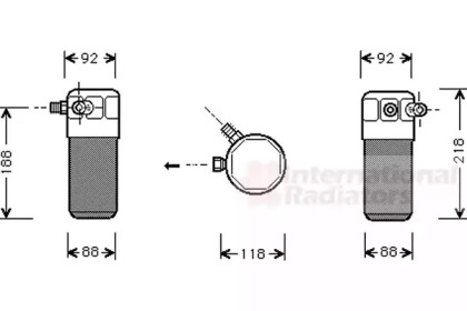 Осушитель VAN WEZEL 0300D153