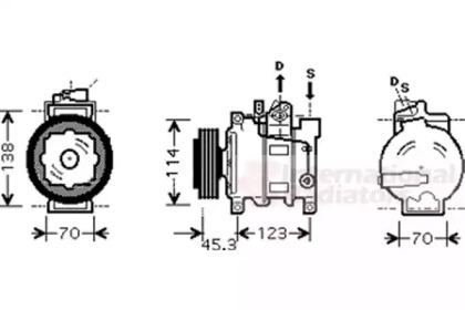 Компрессор VAN WEZEL 0300K276