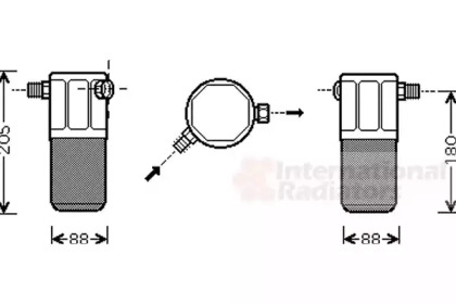 Осушитель VAN WEZEL 0100D099