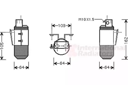 Осушитель VAN WEZEL 0200D170