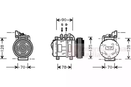 Компрессор VAN WEZEL 0200K018