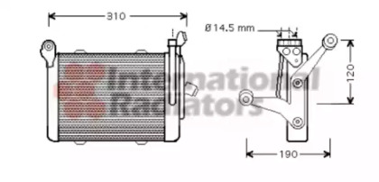 Теплообменник VAN WEZEL 06003255