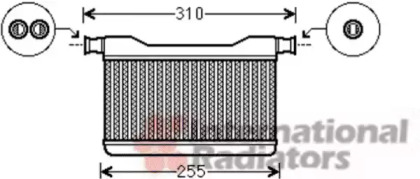 Теплообменник VAN WEZEL 06006382