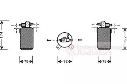 Осушитель VAN WEZEL 0600D021