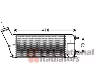 Теплообменник VAN WEZEL 09004268