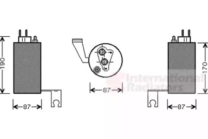 Осушитель VAN WEZEL 0700D084