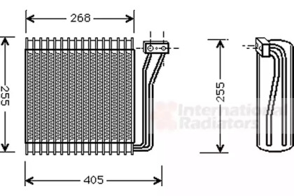 Испаритель VAN WEZEL 0700V041