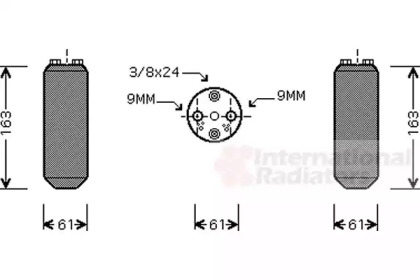 Осушитель VAN WEZEL 1300D037