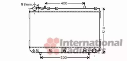 Теплообменник VAN WEZEL 81002070