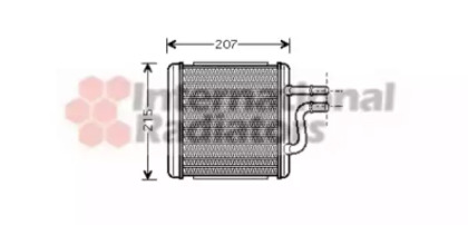 Теплообменник VAN WEZEL 81006060