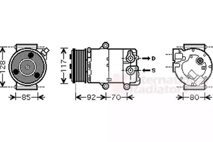 Компрессор VAN WEZEL 1800K415