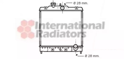 Теплообменник VAN WEZEL 25002020