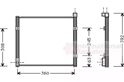 Конденсатор VAN WEZEL 25005095