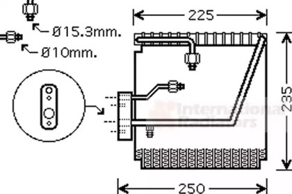 Испаритель VAN WEZEL 2500V198