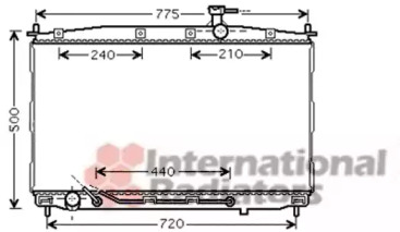 Теплообменник VAN WEZEL 82002174