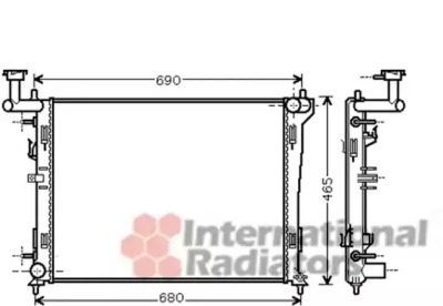 Теплообменник VAN WEZEL 82002180