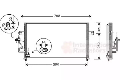 Конденсатор VAN WEZEL 82005057