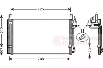 Конденсатор VAN WEZEL 82005071