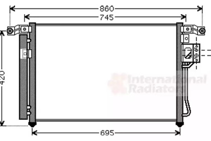 Конденсатор VAN WEZEL 82005176