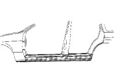 Порог VAN WEZEL 0646103