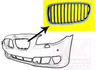 Решетка-облицовка VAN WEZEL 0619511