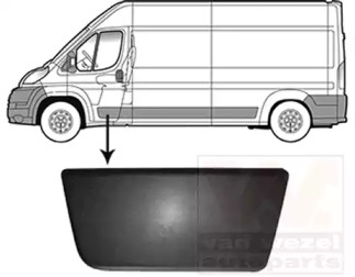 Облицовка / защитная накладка VAN WEZEL 0982403