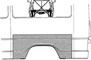 Боковина VAN WEZEL 3070148