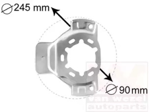 Накладка VAN WEZEL 3742371