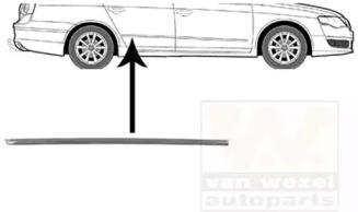 Облицовка / защитная накладка VAN WEZEL 5839406