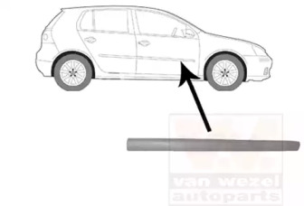 Облицовка / защитная накладка VAN WEZEL 5894424