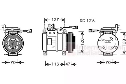 Компрессор VAN WEZEL 2800K077