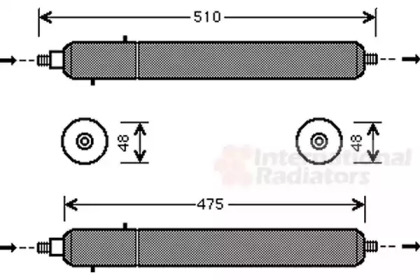 Осушитель VAN WEZEL 7700D002