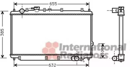 Теплообменник VAN WEZEL 83002114