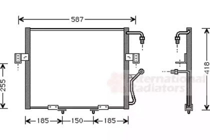 Конденсатор VAN WEZEL 83005011