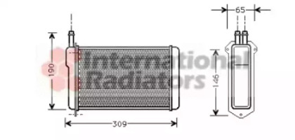 Теплообменник VAN WEZEL 26006009