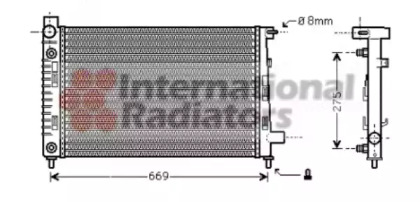 Теплообменник VAN WEZEL 30002282