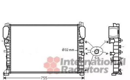 Теплообменник VAN WEZEL 30002394