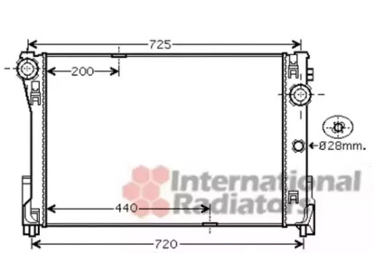 Теплообменник VAN WEZEL 30002474