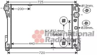 Теплообменник VAN WEZEL 30002491