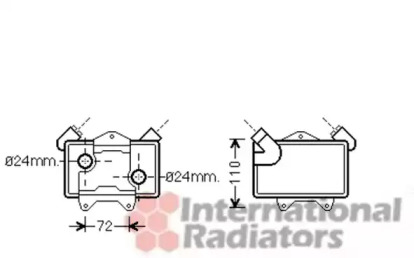 Теплообменник VAN WEZEL 30003477