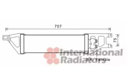 Теплообменник VAN WEZEL 30003539