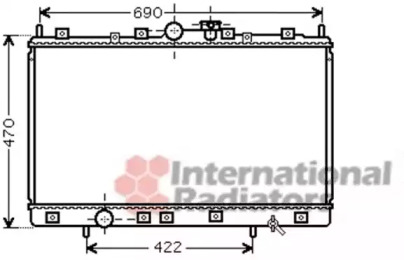 Теплообменник VAN WEZEL 32002208