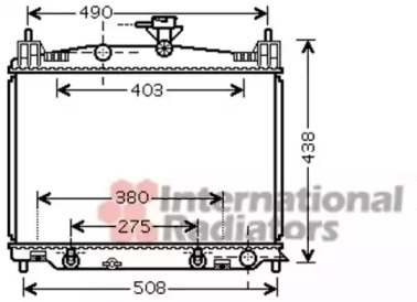 Теплообменник VAN WEZEL 27002215