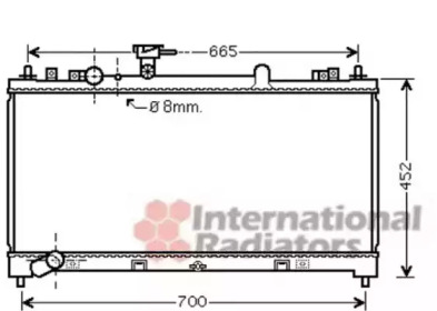 Теплообменник VAN WEZEL 27002218