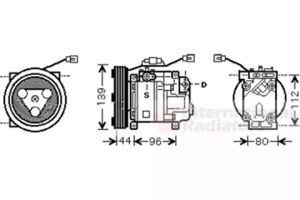 Компрессор VAN WEZEL 2700K198