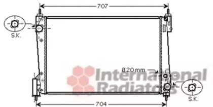 Теплообменник VAN WEZEL 37002423