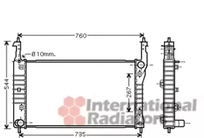 Теплообменник VAN WEZEL 37002432