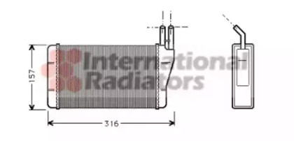 Теплообменник VAN WEZEL 37006008