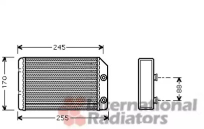 Теплообменник VAN WEZEL 37006315